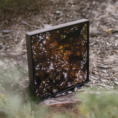 Surface Flow | Exhibition Framed Canvas 40 x 40