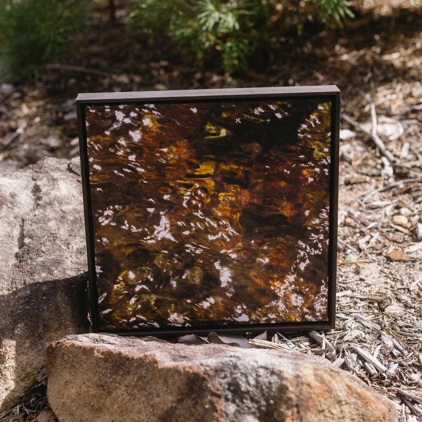 Surface Flow | Exhibition Framed Canvas 40 x 40