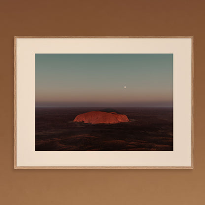 Full Moon Over Uluru