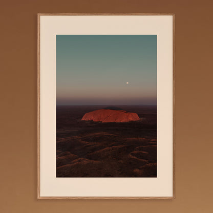 Full Moon Over Uluru