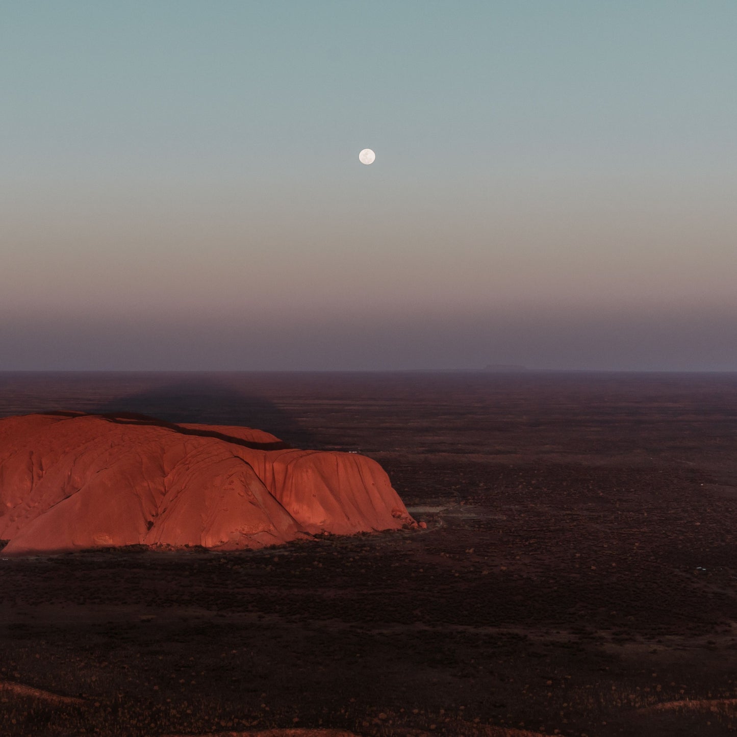 Full Moon Over Uluru