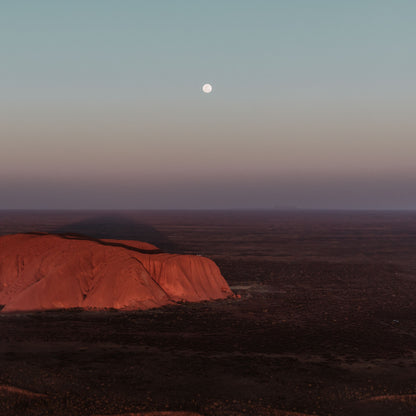 Full Moon Over Uluru