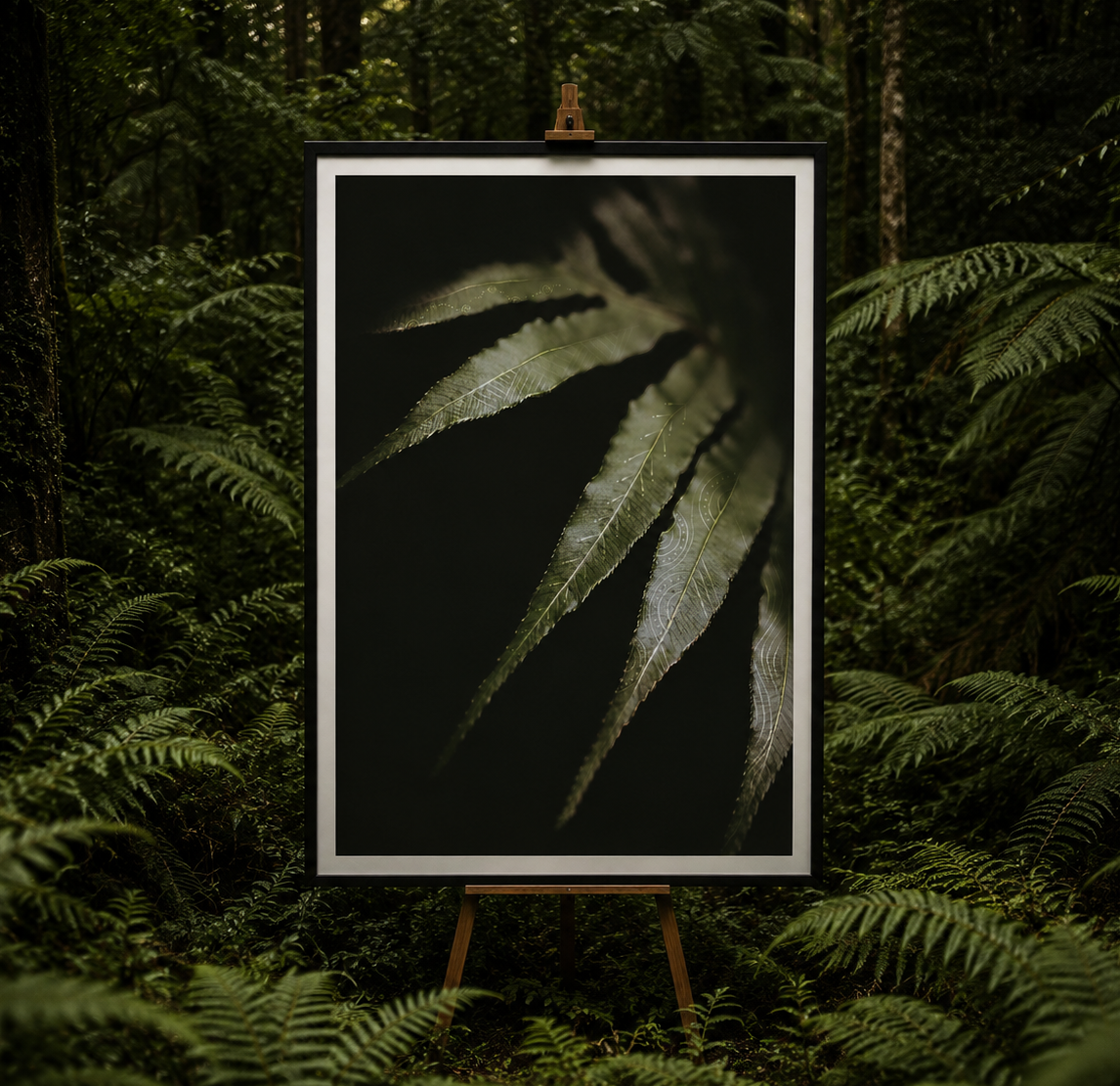Where Mauri Resides | Framed Exhibition Piece 1.6m