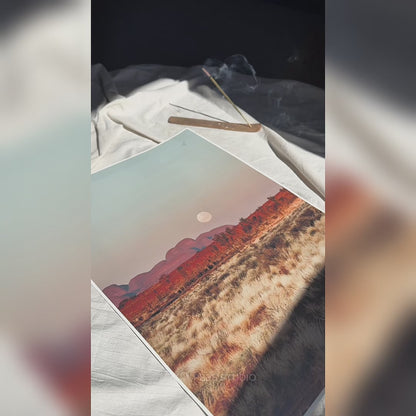 Kata-Tjuta Moonset